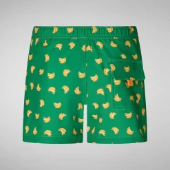 Gutt Save The Duck Badetøy For Gutter Getu In Bananas On Green