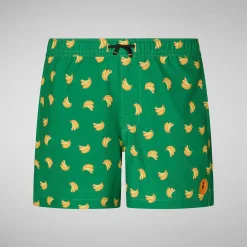Gutt Save The Duck Badetøy For Gutter Getu In Bananas On Green