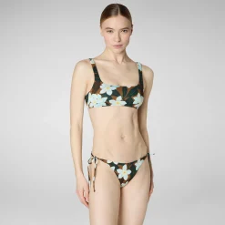 Kvinner Save The Duck Bikinitopp Uliana For Kvinner I Brun Frangipani