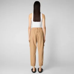 Kvinner Save The Duck Damebukser Gosy In Biscuit Beige