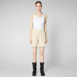 Kvinner Save The Duck Damebukser Halima I Shore Beige