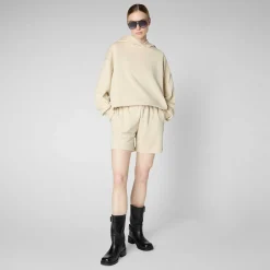 Kvinner Save The Duck Damebukser Halima I Shore Beige