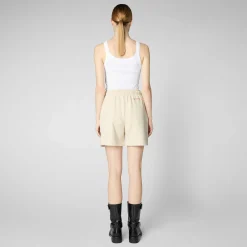 Kvinner Save The Duck Damebukser Halima I Shore Beige