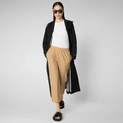 Kvinner Save The Duck Damebukser Milan I Biscuit Beige