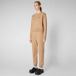 Kvinner Save The Duck Damegenser Ligia I Biscuit Beige