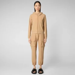 Kvinner Save The Duck Damegenser Paere I Biscuit Beige