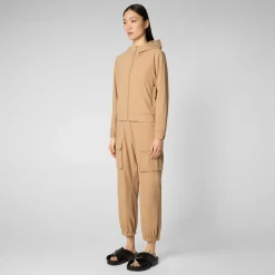 Kvinner Save The Duck Damegenser Paere I Biscuit Beige