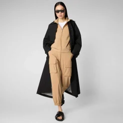 Kvinner Save The Duck Damegenser Paere I Biscuit Beige