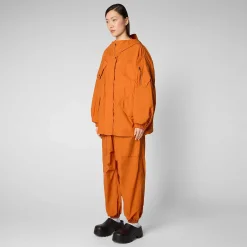 Kvinner Save The Duck Damejakke Juna I Amber Orange