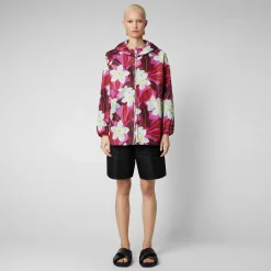 Kvinner Save The Duck Damejakke Niam I Frangipani Fucsia