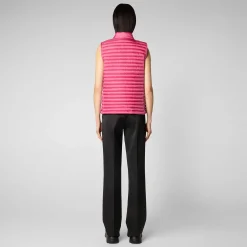 Kvinner Save The Duck Damevest Aria I Gem Rosa