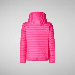 Pike Save The Duck Dyrefri Puffer Katie For Jenter I Fluorrosa