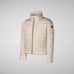 Pike Save The Duck Jentejakke Aya I Sand Beige