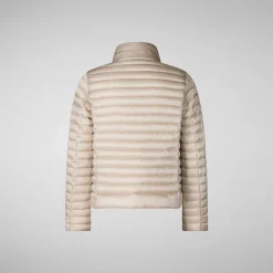Pike Save The Duck Jentejakke Aya I Sand Beige