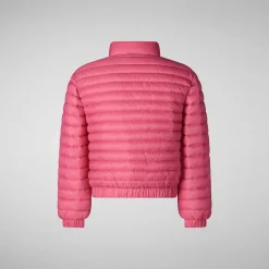 Pike Save The Duck Jente'S Animal Free Puffer Mae In Gem Pink