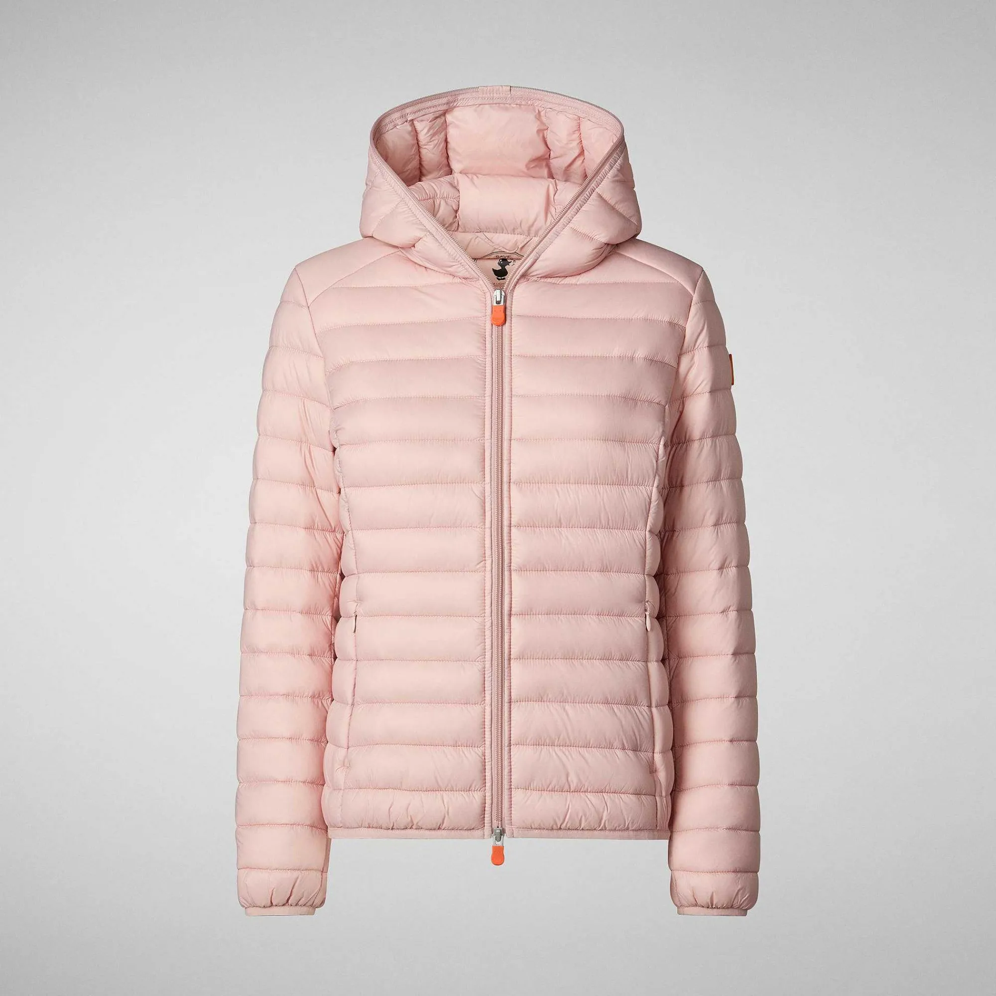 Kvinner Save The Duck Kvinners Dyrefri Hette Pufferjakke Daisy I Blush Pink