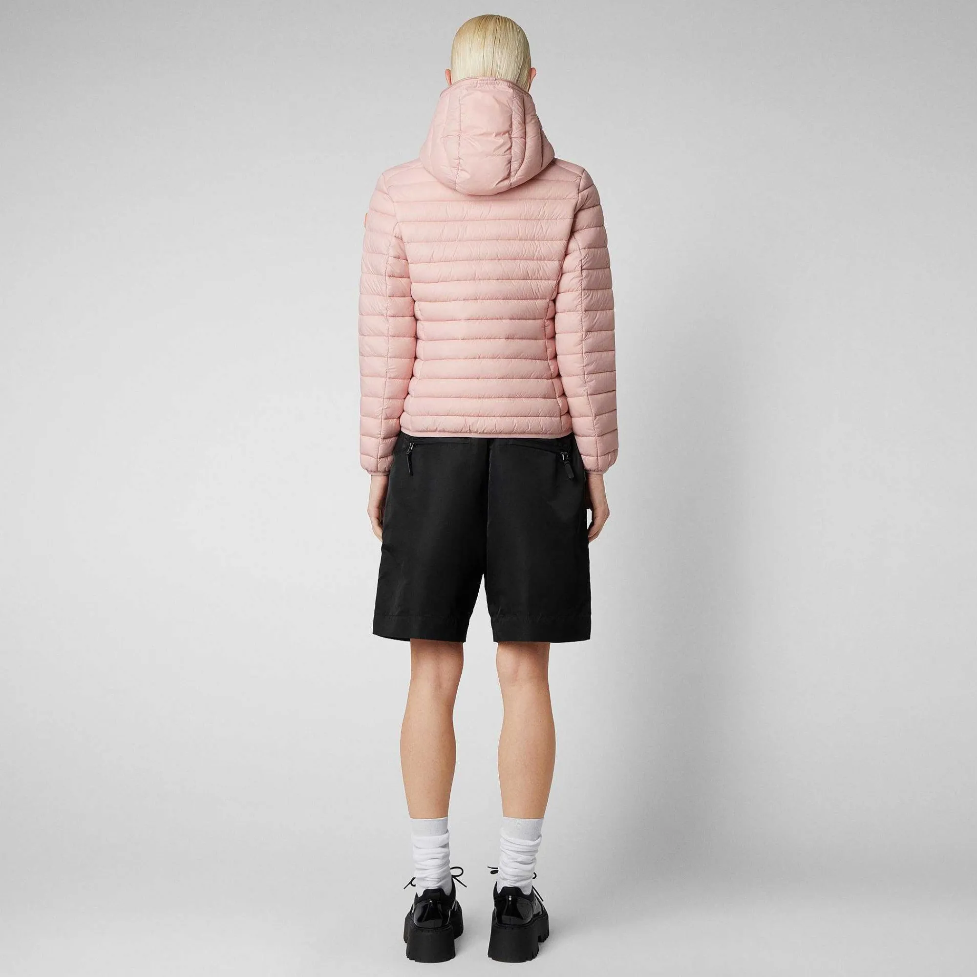 Kvinner Save The Duck Kvinners Dyrefri Hette Pufferjakke Daisy I Blush Pink