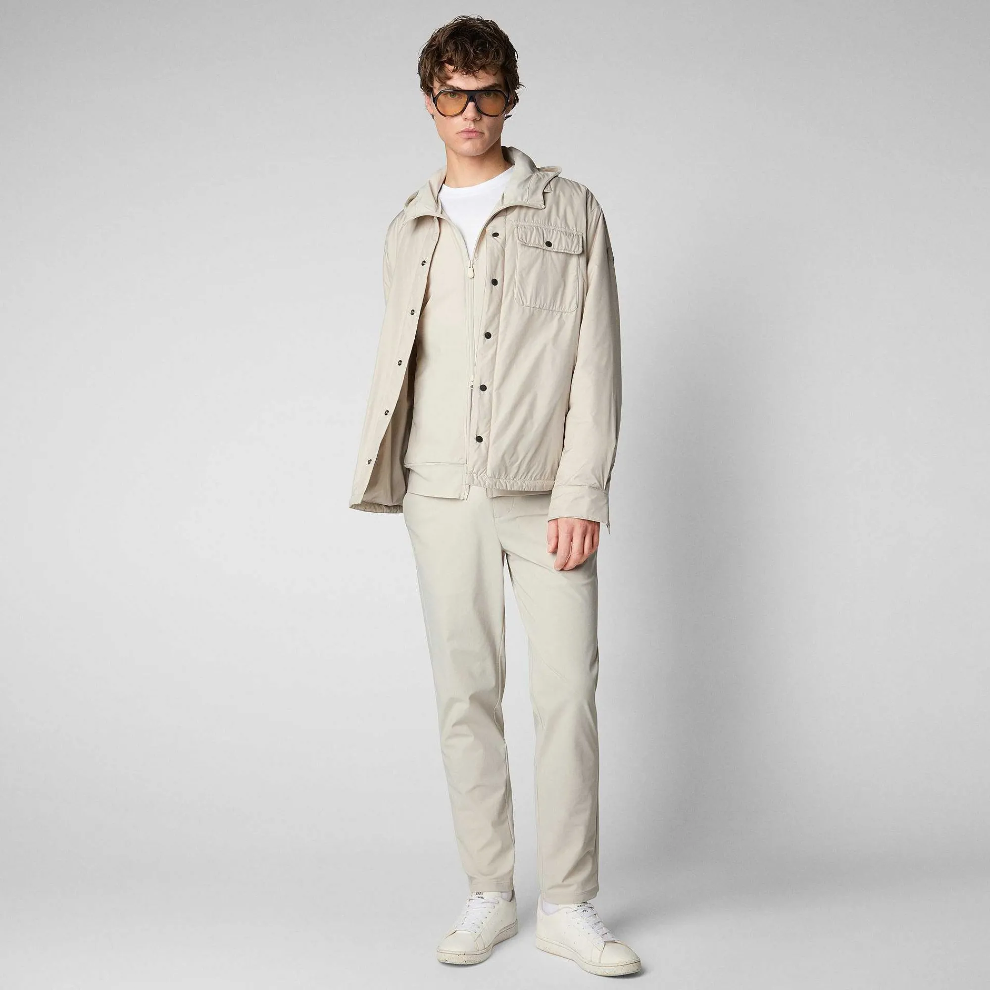 Menn Save The Duck Mannebukser Steve In Fog Grey
