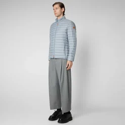 Menn Save The Duck Manns Dyrefrie Puffer Alexander I Regngra