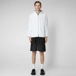 Menn Save The Duck Mannsjakke David I Hvitt