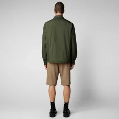 Menn Save The Duck Mannsjakke Jani In Dusty Olive