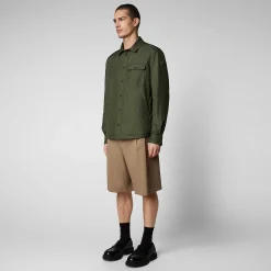 Menn Save The Duck Mannsjakke Jani In Dusty Olive