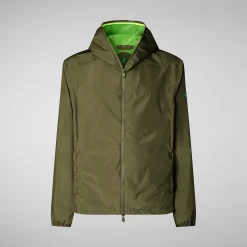 Menn Save The Duck Mannsjakke Zayn In Dusty Olive