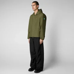 Menn Save The Duck Mannsjakke Zayn In Dusty Olive