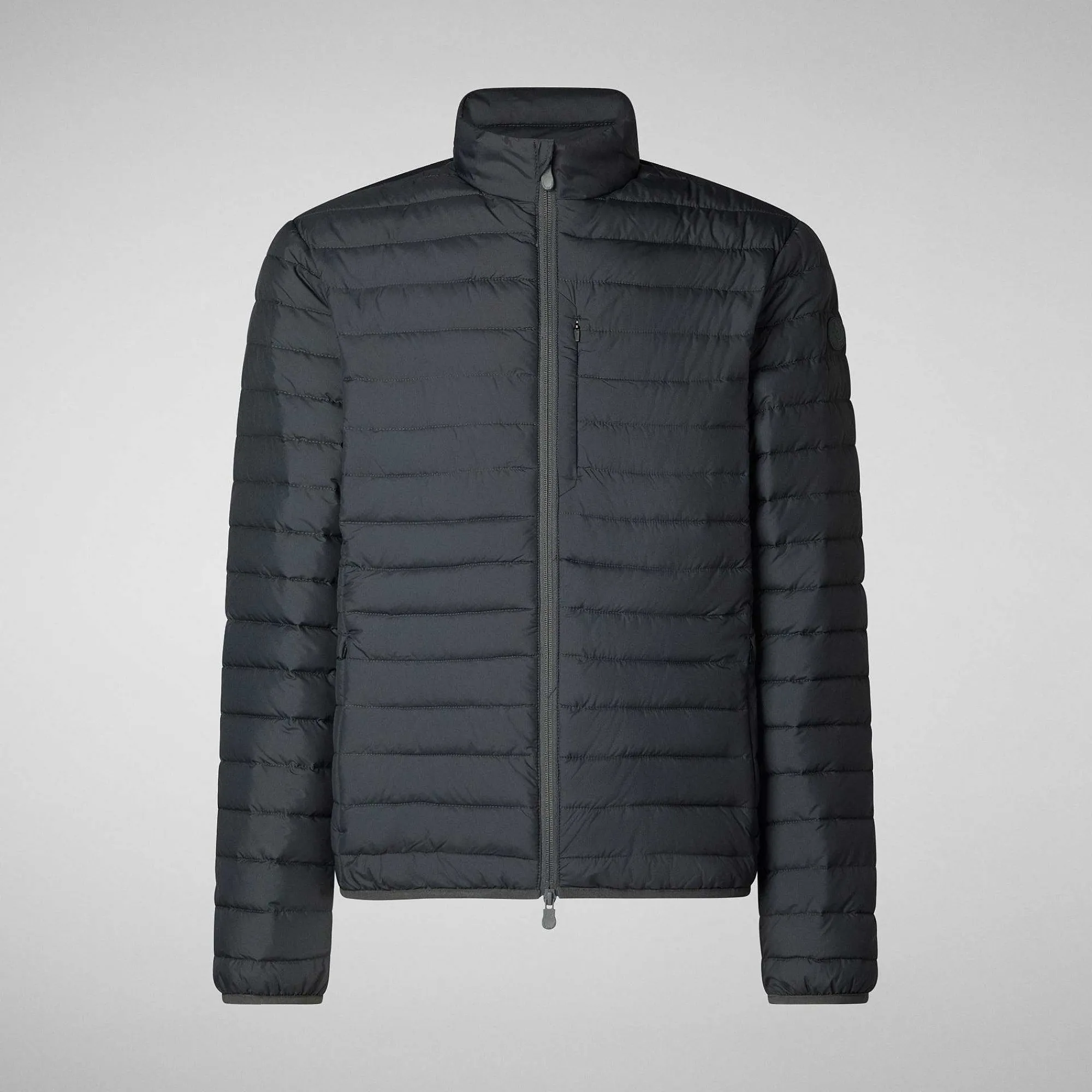 Menn Save The Duck Man'S Animal Free Puffer Cole I Storm Grey