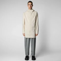 Menn Save The Duck Mans Regnfrakk Dacey I Shore Beige