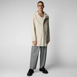 Menn Save The Duck Mans Regnfrakk Dacey I Shore Beige