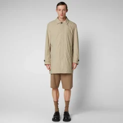 Menn Save The Duck Mans Regnfrakk Rhys I Steinbeige