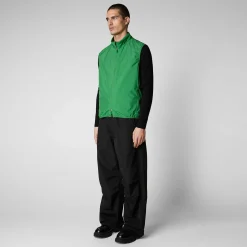 Menn Save The Duck Menneskets Vest Mars I Regnskoggront