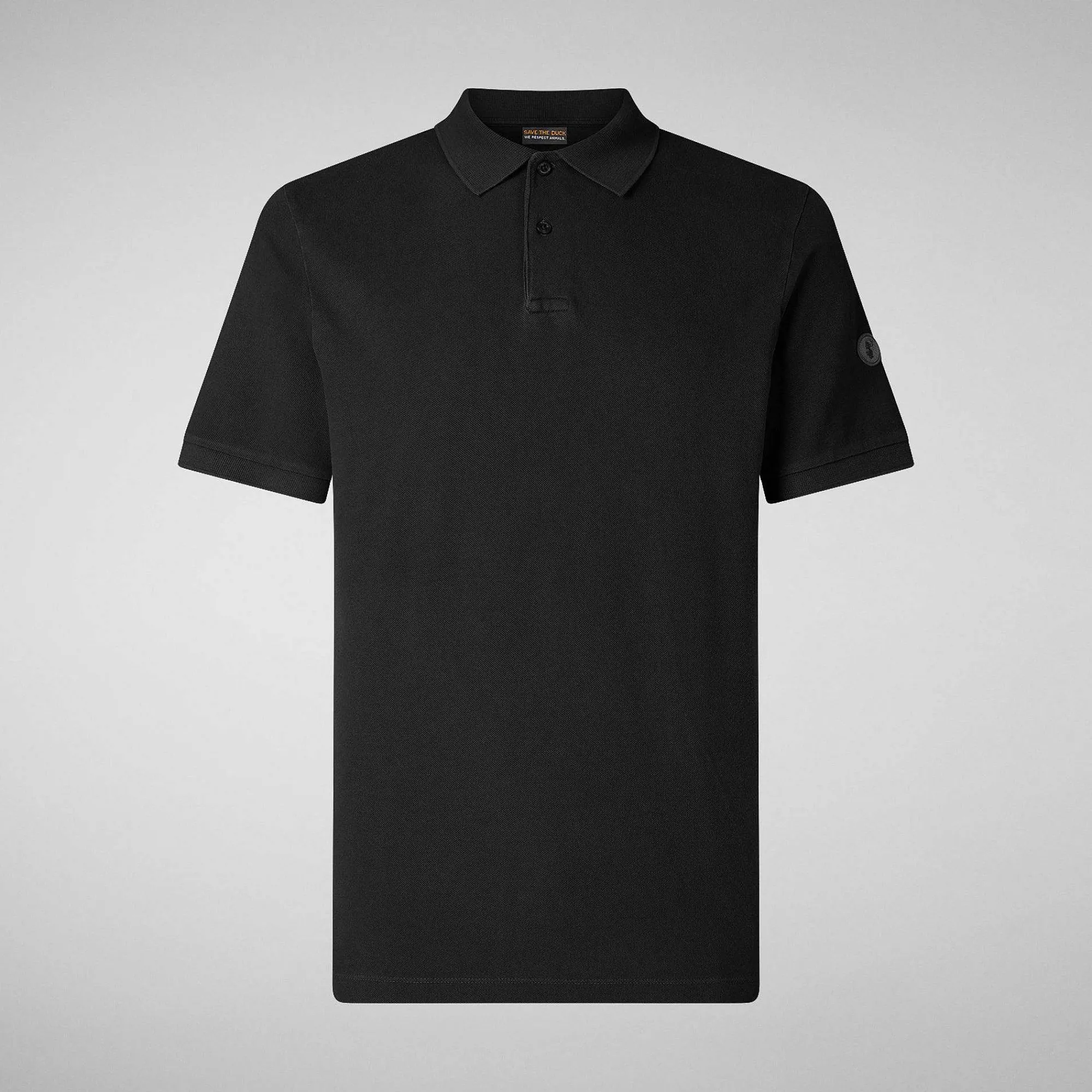 Menn Save The Duck Poloskjorte Man Orio I Svart