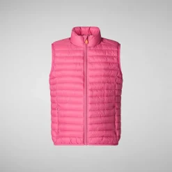 Gutt Save The Duck Unisex Barnevest Dolin In Gem Pink