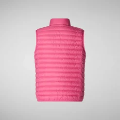 Gutt Save The Duck Unisex Barnevest Dolin In Gem Pink