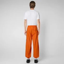 Kvinner Save The Duck Unisex Bukse Tru In Amber Orange