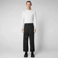 Kvinner Save The Duck Unisex Bukse Tru In Black