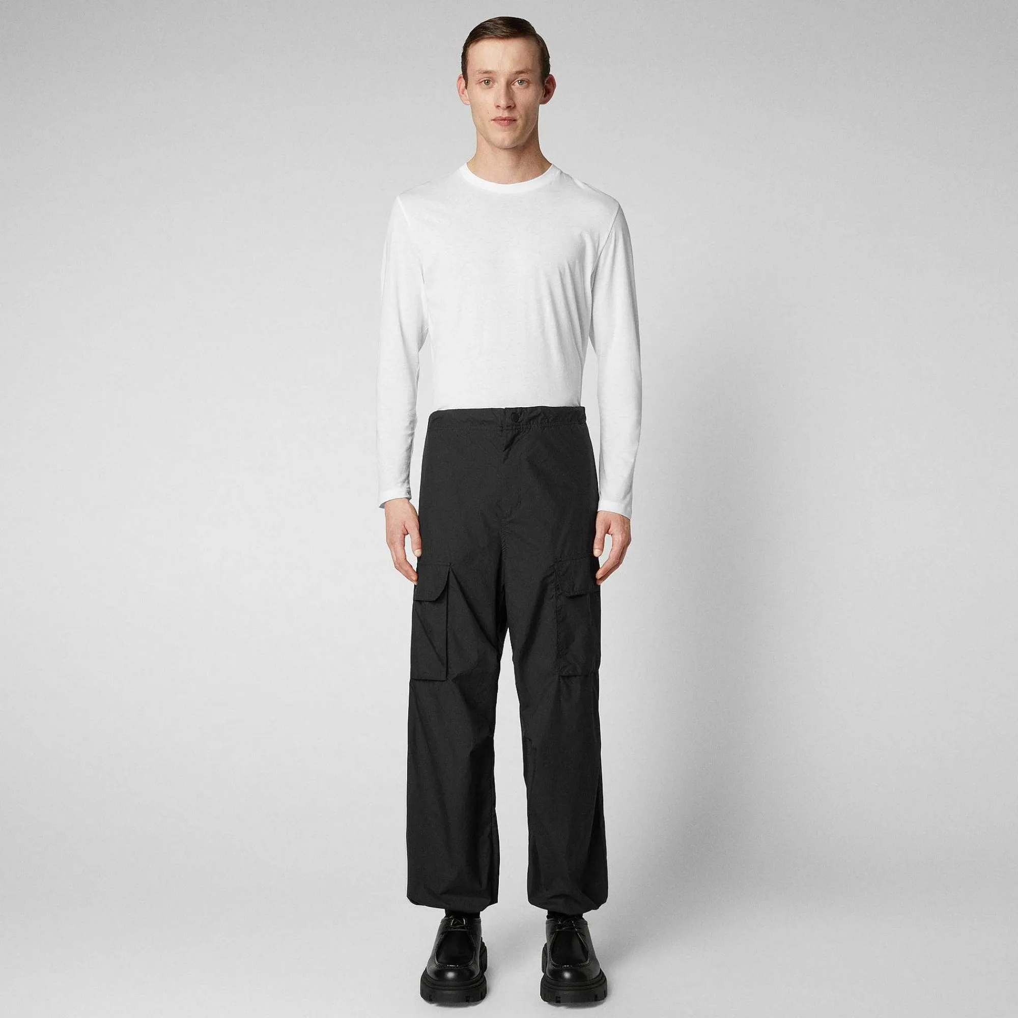 Kvinner Save The Duck Unisex Bukse Tru In Black