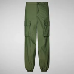 Kvinner Save The Duck Unisex Bukse Tru In Dusty Olive
