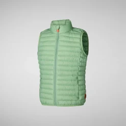 Gutt Save The Duck Unisex Dolin Barnevest I Mintgronn