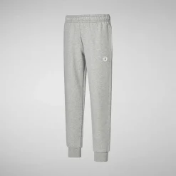 Gutt Save The Duck Unisex Haldo Barnebukser I Lys Gramelert