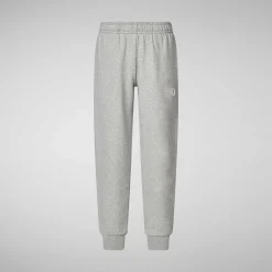 Gutt Save The Duck Unisex Haldo Barnebukser I Lys Gramelert