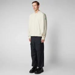 Kvinner Save The Duck Unisex Jakke Olen In Shore Beige