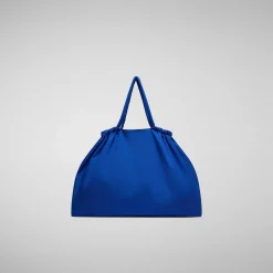 Kvinner Save The Duck Unisex Shopper Bag Lake I Cyber Blue