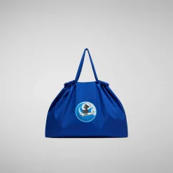 Kvinner Save The Duck Unisex Shopper Bag Lake I Cyber Blue