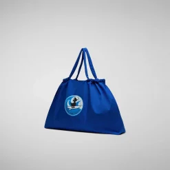 Kvinner Save The Duck Unisex Shopper Bag Lake I Cyber Blue