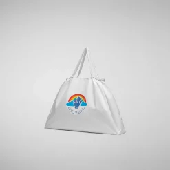 Kvinner Save The Duck Unisex Shopper Bag Lake I Hvit