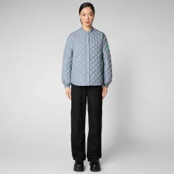 Kvinner Save The Duck Woman'S Animal Free Puffer Vesper I Regngra