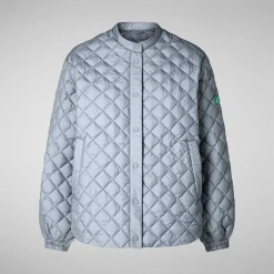 Kvinner Save The Duck Woman'S Animal Free Puffer Vesper I Regngra